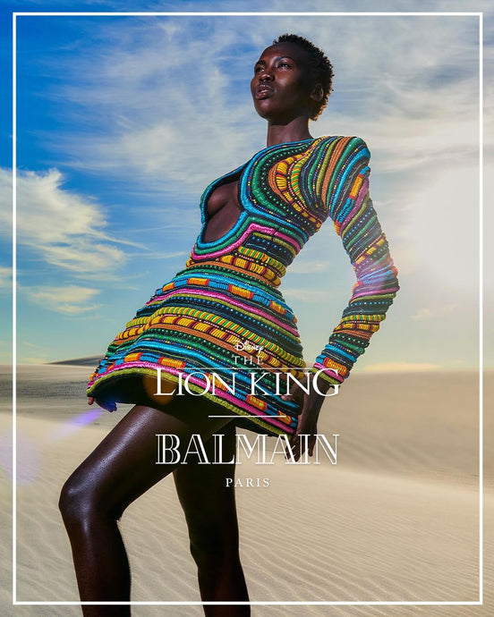 An Inside Look at the Balmain x Disney Collaboration Celebrating The Lion King's 30th Anniversary