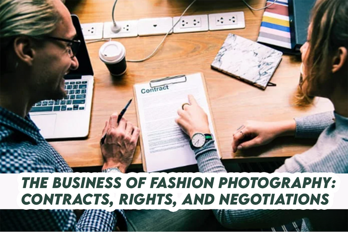 The business of fashion photography: contracts, rights, and negotiations