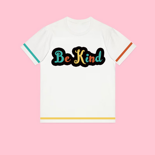 Be kind Multi Unisex organic cotton t-shirt