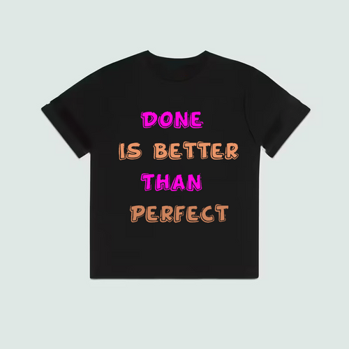 Done better perfect Unisex organic cotton t-shirt