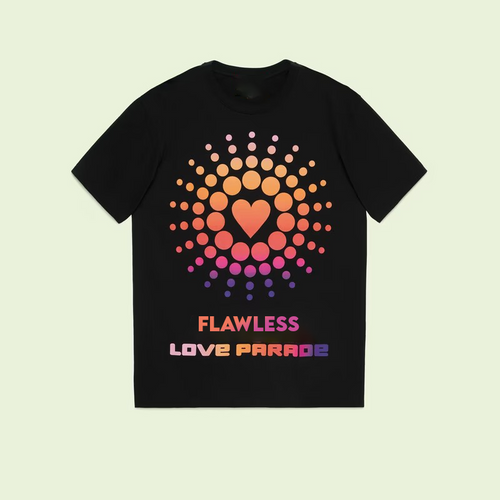 Black flawless love paradise Unisex t-shirt