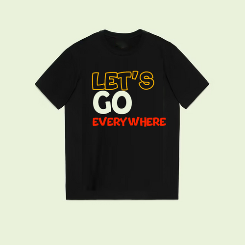 Let's go everywhere Unisex t-shirt