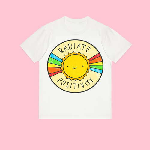 Radiate positive Unisex t-shirt