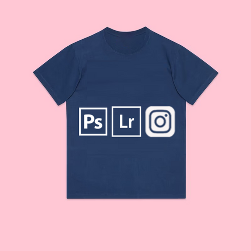 Photoshop lightroom instagram Unisex t-shirt